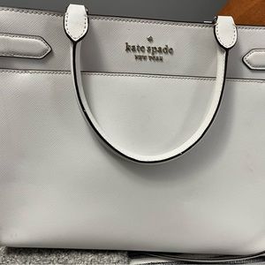 White Kate Spade Purse